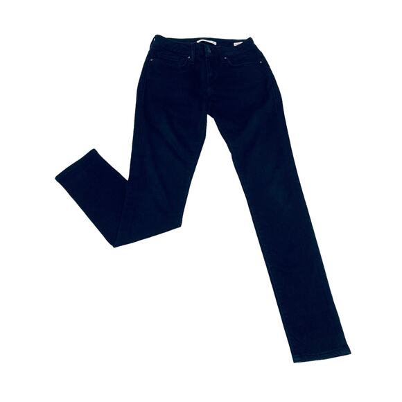 Mavi Jeans Black Alexa Mid-Rise Skinny Size 26 - Picture 1 of 8